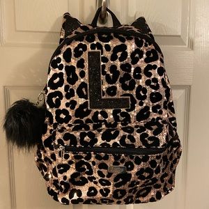 Girls Justice-Letter L-School bag/Backpack